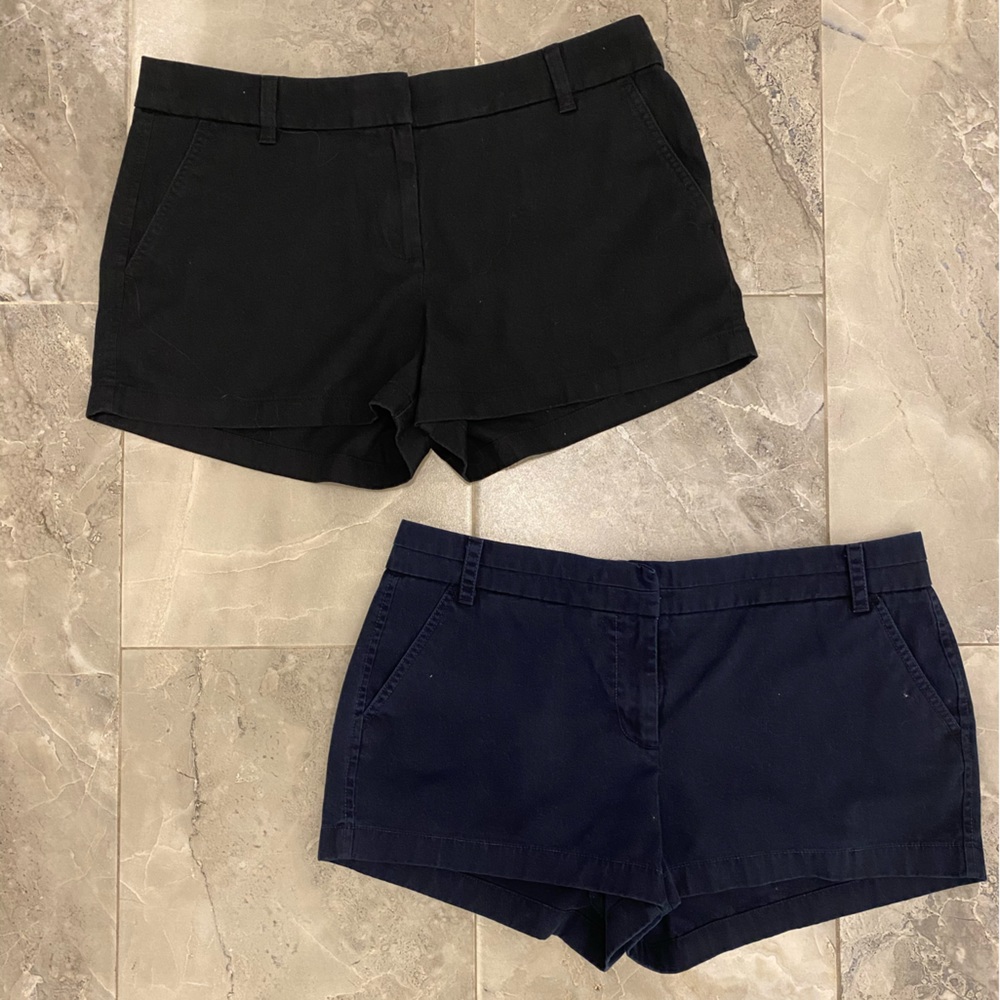 J Crew Chino Shorts Bundle size 12